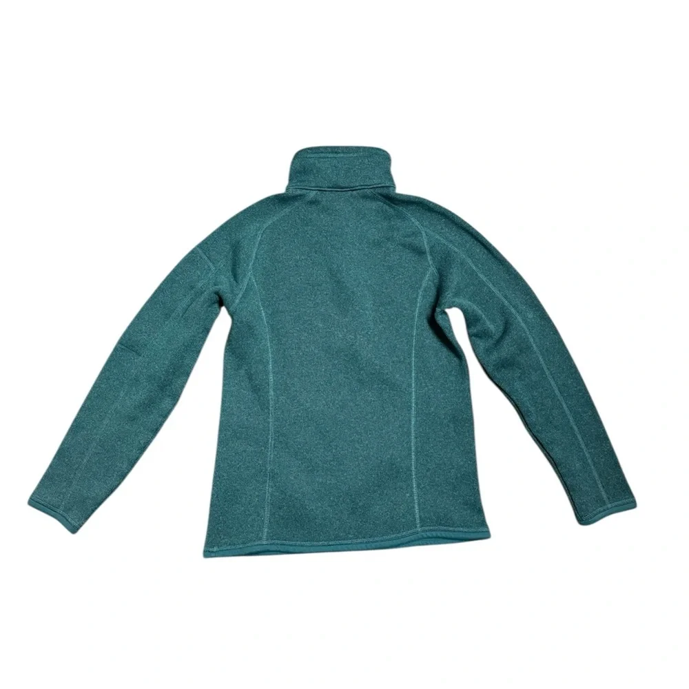 Patagonia Fleece Outerwear Dark Borealis Green Better Sweater 1/4-Zip Fleece S - Picture 3 of 5